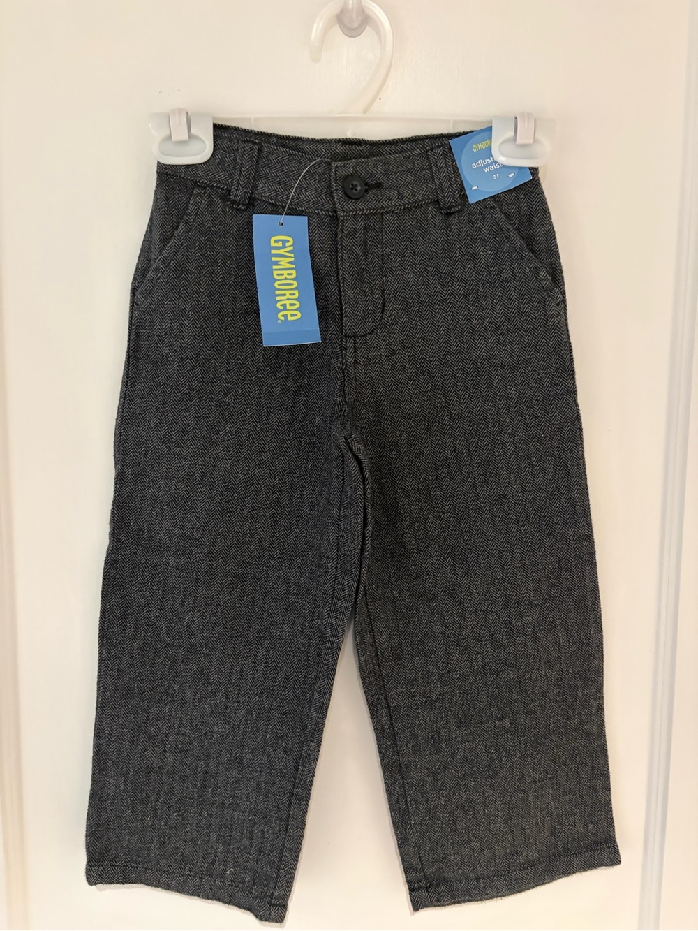 NWT Boys 3T Dark Gray Gymboree Dress Pants